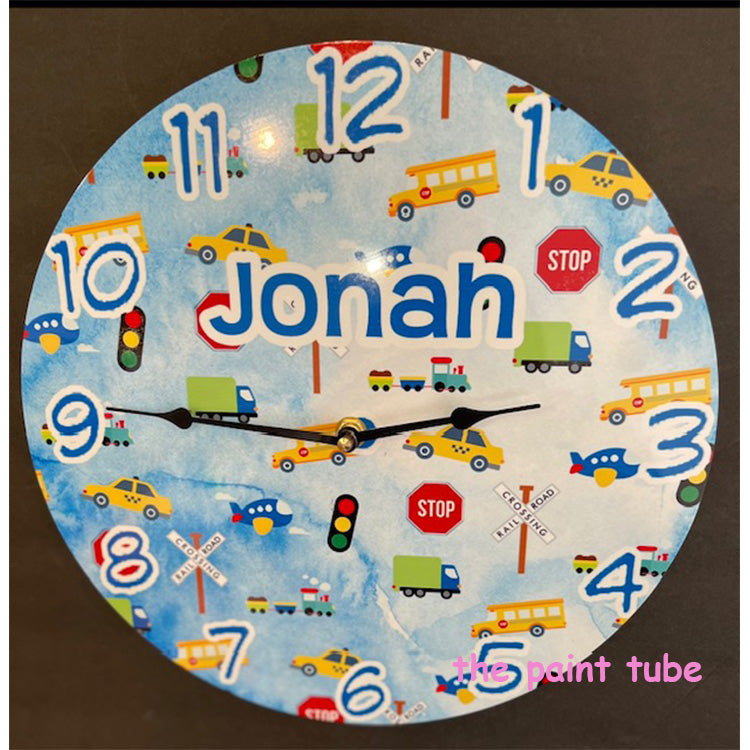 Jonah Trasportation Clock