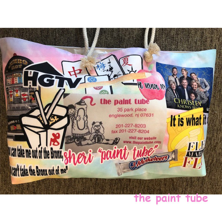 sheri&#8221;paint tube&#8221; design your own Tote Bag