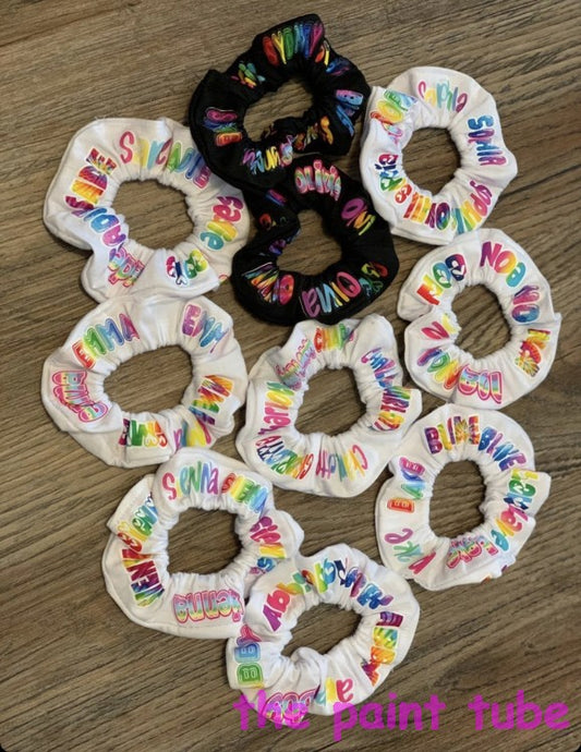 Personalized Scrunchies