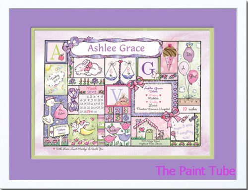 Girl Lilac Patchwork