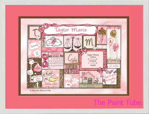 Girl Pink &amp; Chocolate Patchwork