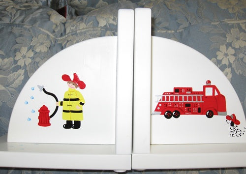 Fireman Design Bookends