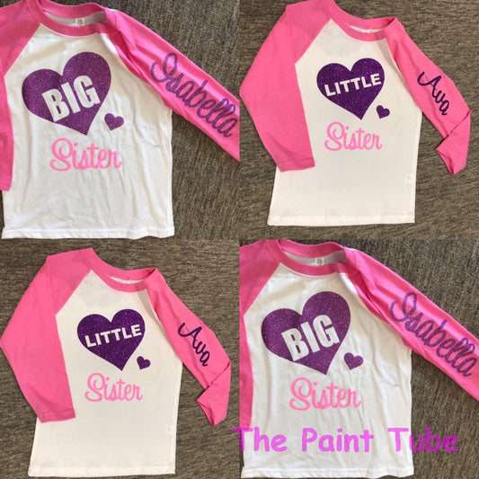 Personalized Big Sister/Little Sister Shirts